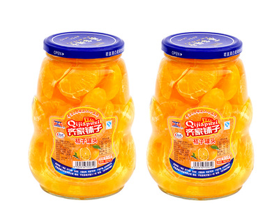 齐家铺子桔子罐头870克