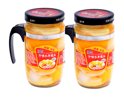 齐家铺子什锦水果罐头608克