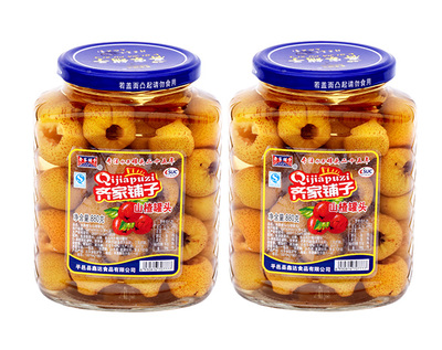 齐家铺子山楂罐头880克