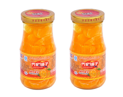 齐家铺子蜜桔罐头248克