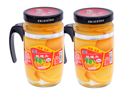 齐家铺子桃罐头608克