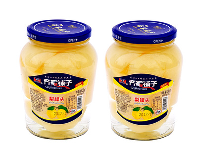 齐家铺子梨罐头830克