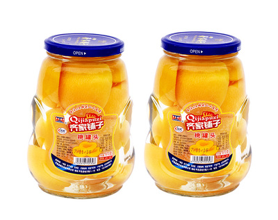齐家铺子桃罐头870克