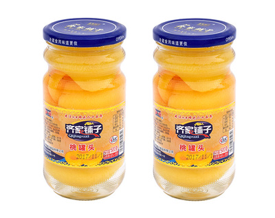 齐家铺子桃罐头500克
