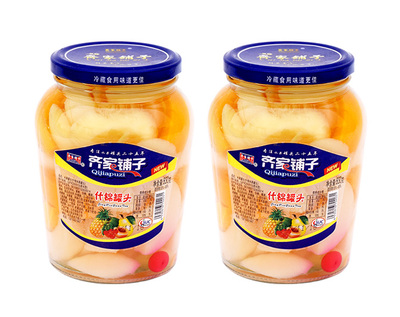 齐家铺子什锦罐头880克1