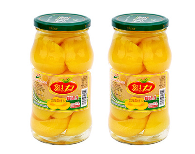 魁力桃罐头1千克