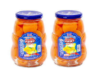 齐家铺子杏罐头870克